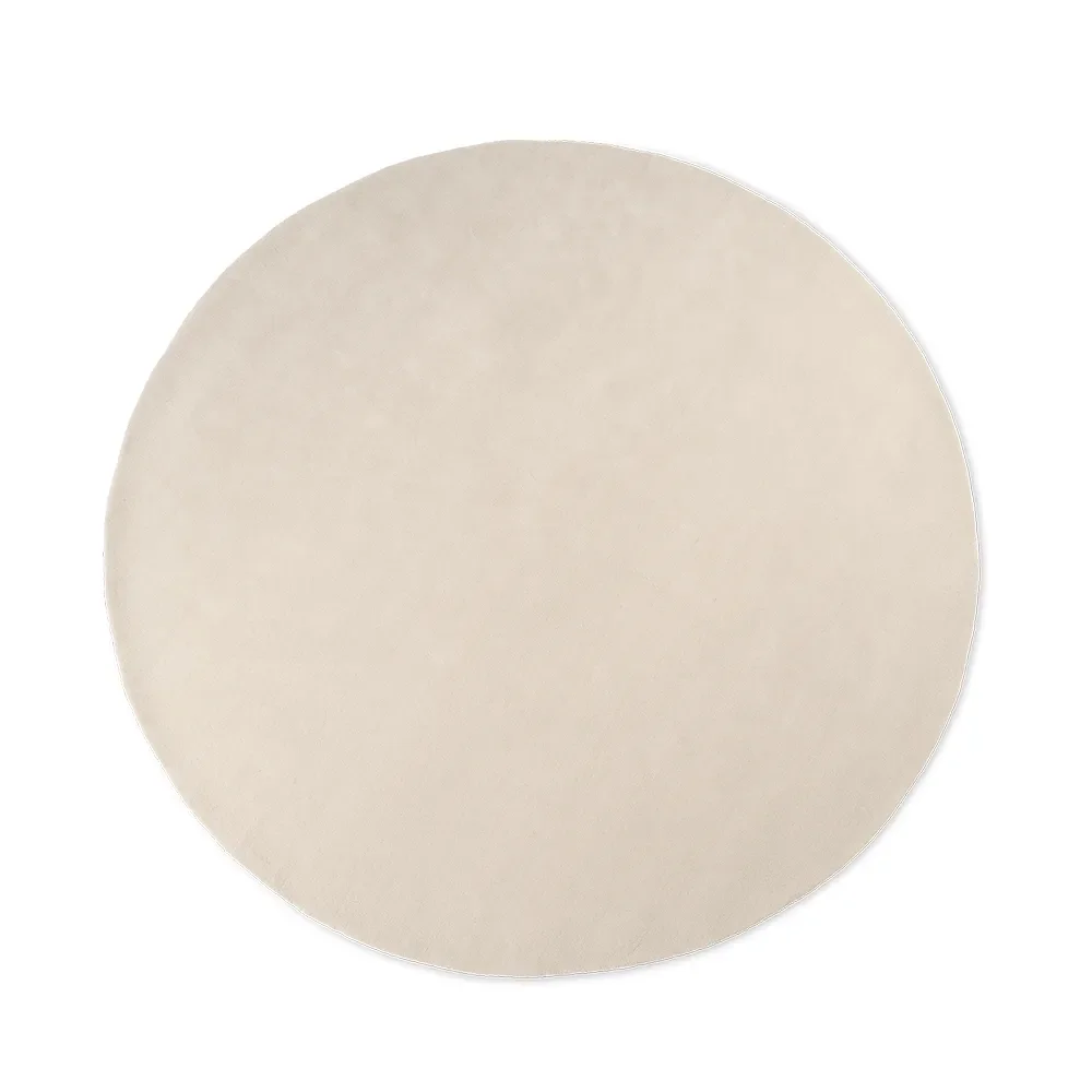 Ferm Living, Stille Tufted Rug - Ø240 - Off-white
