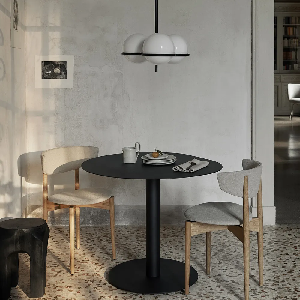 Pond Spisebord Ø88 cm Black