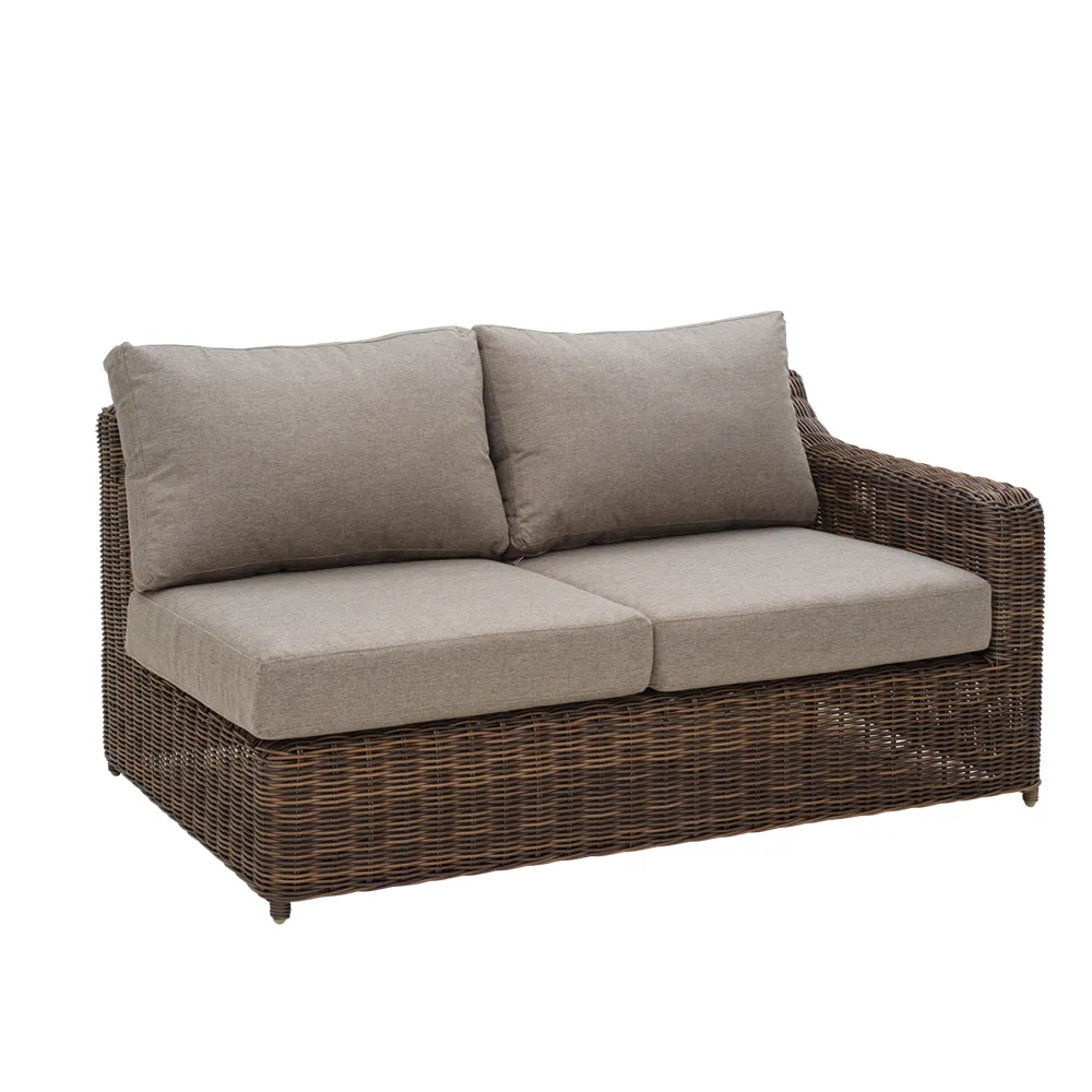 Glendon endestykker, 2-pak  Dark brown / Soft moose