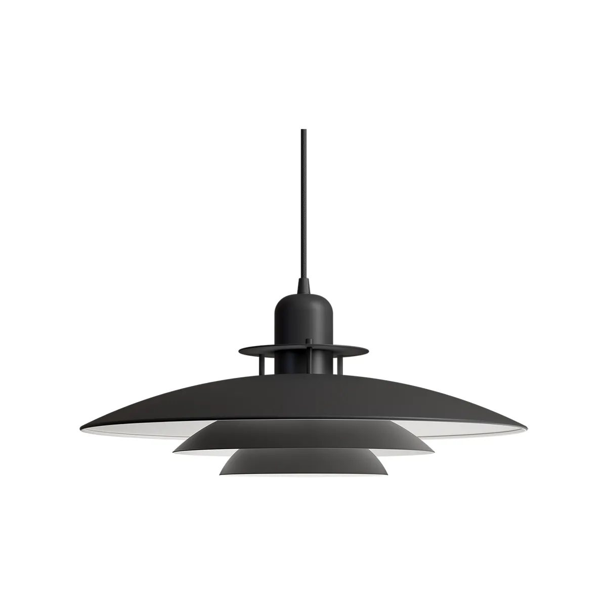 Primus V loftpendel Ø47,5 cm metal mat sort