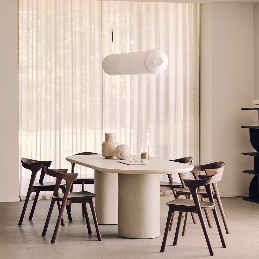  Elements spisebord 240x100 cm råhvid