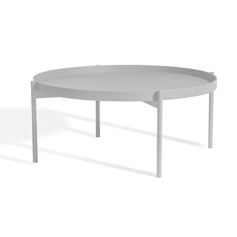 Skargaarden, Saltö Sofabord Ø85 cm Lysegrå Skargaarden