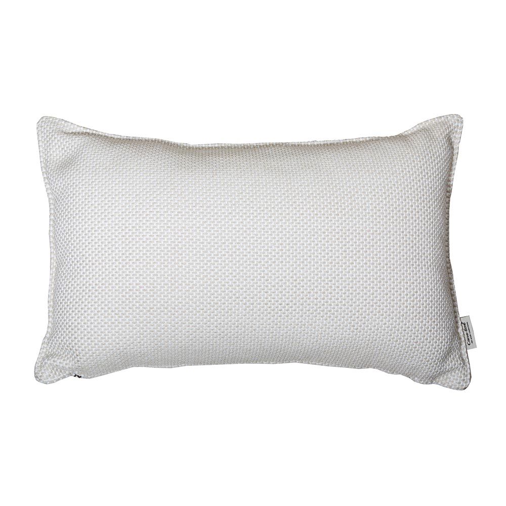 Cane-line, Focus Ornamental Pude 32X52X12 cm Hvid/Lys Brun