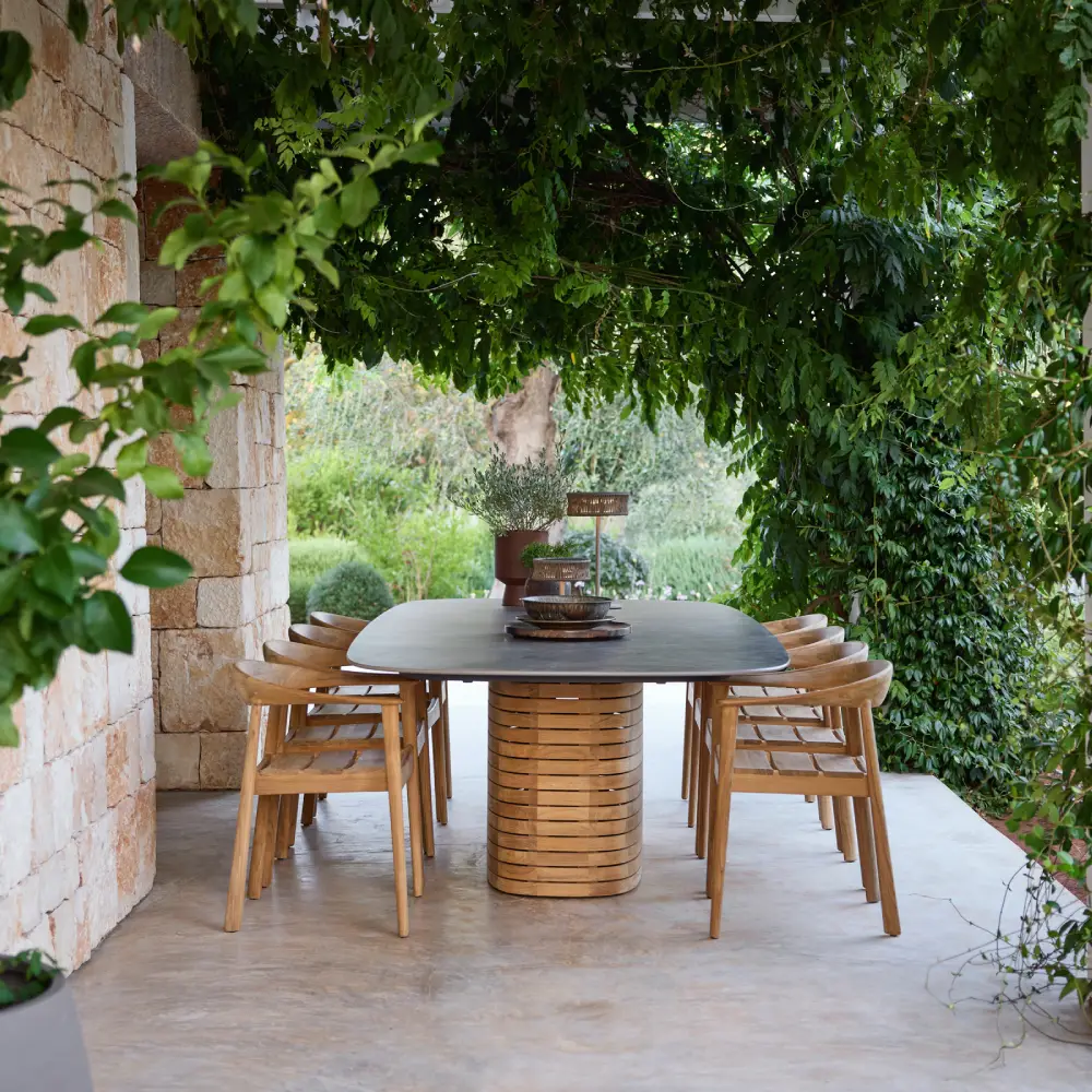 Majestic stol m/armlæn sædehynde Light brown, Rise