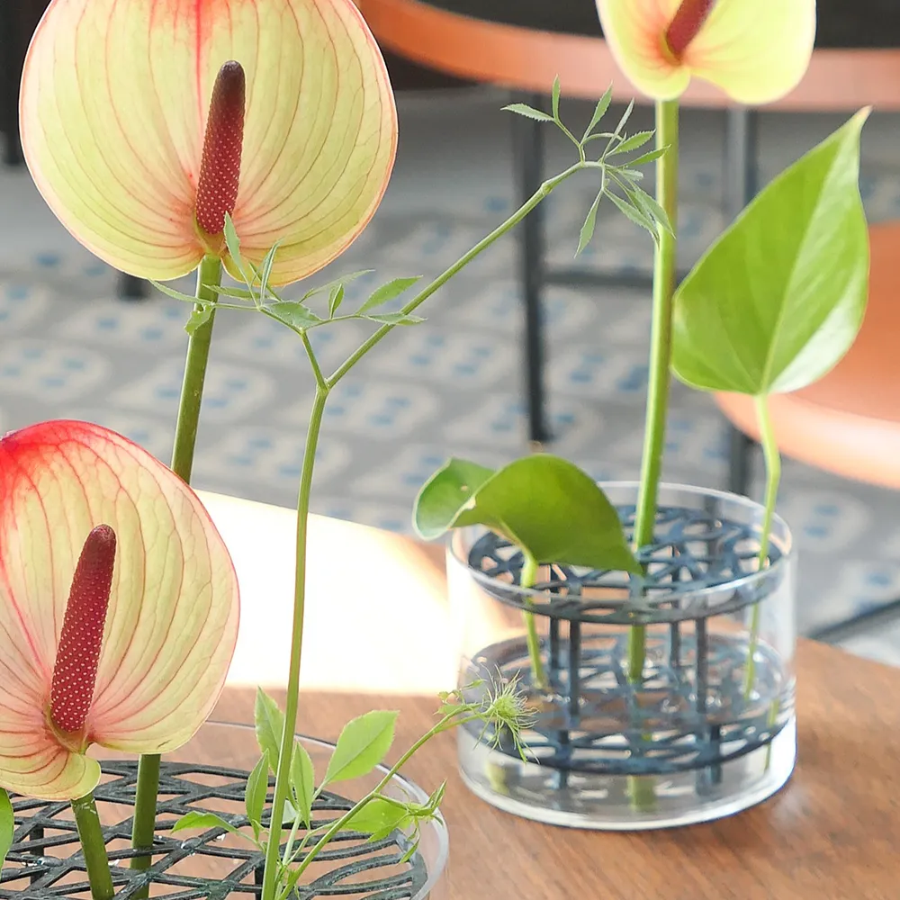 Vase Äng Small Blågrøn