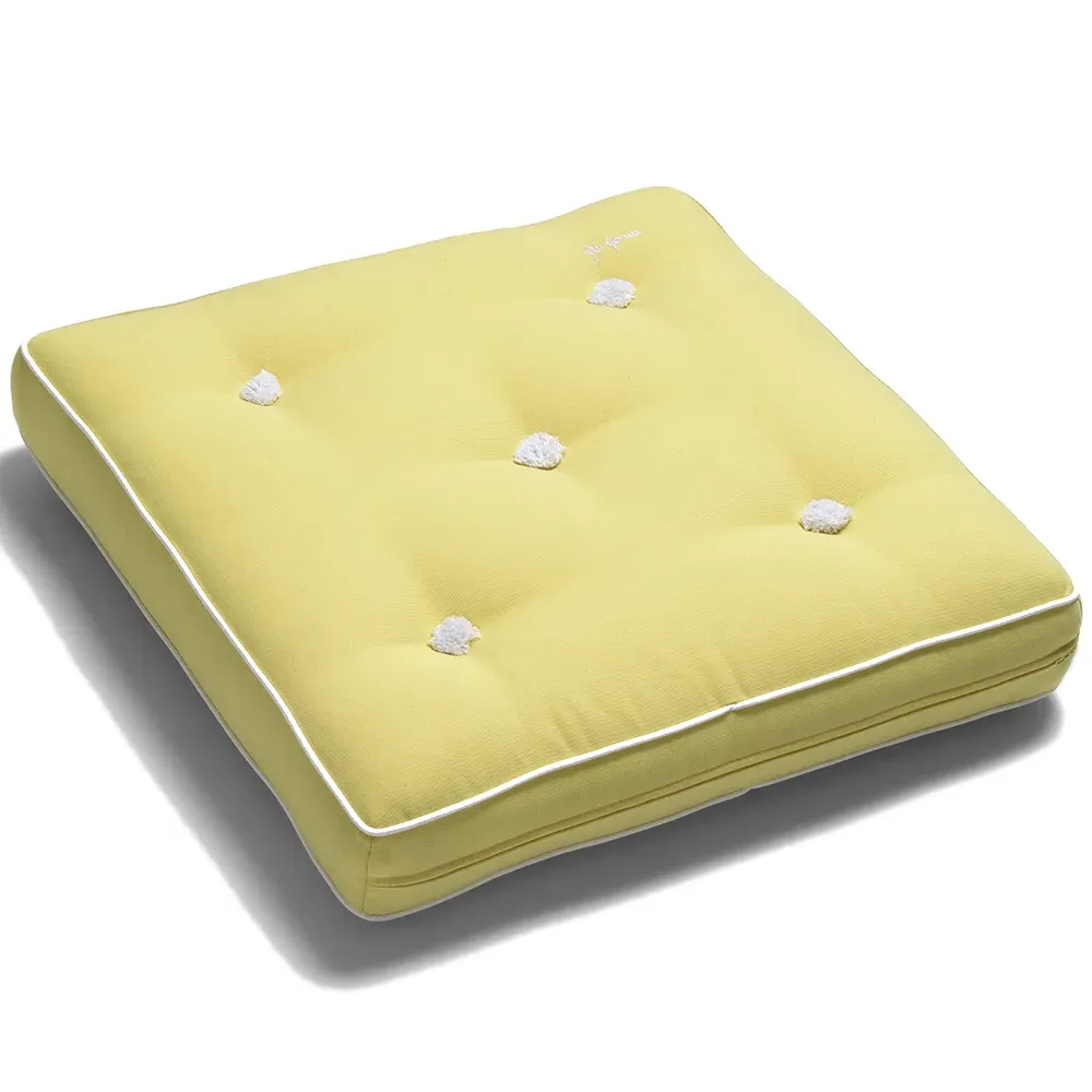 Fri Form, 55x55cm Hynde gul