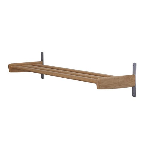 Meja Skohylde 90 cm Lakeret Eg