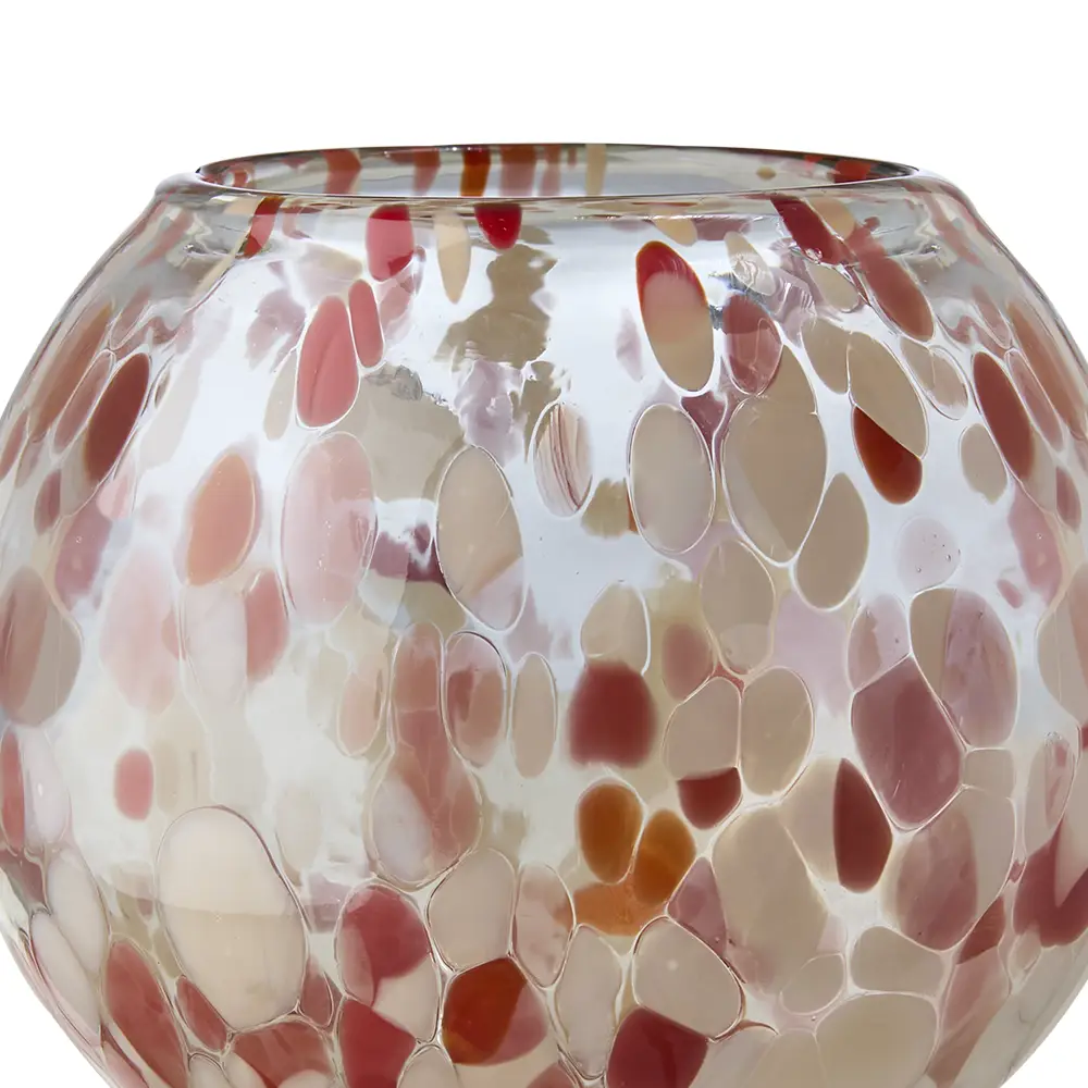 Affari of Sweden, PARTY fyrfadsstage L Rød Ø15xH13 cm