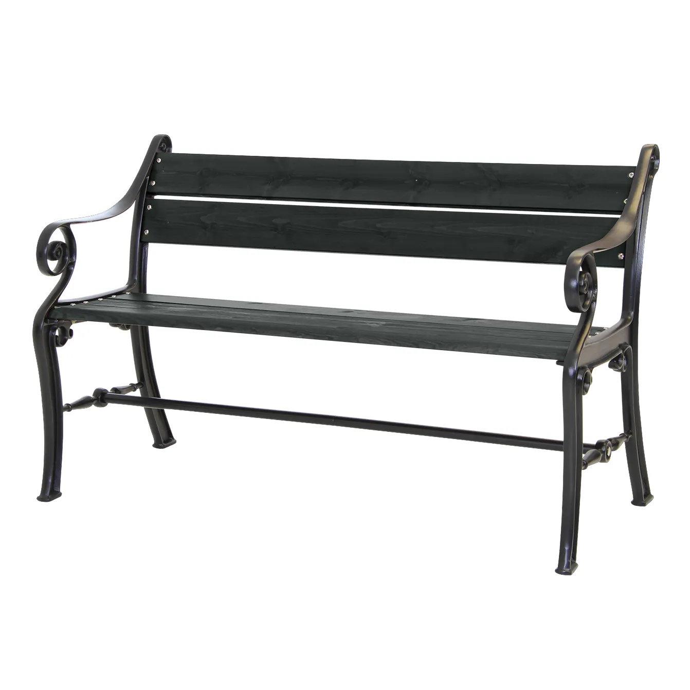 Brafab, Köpenhamn sofa 130 cm Black / Black