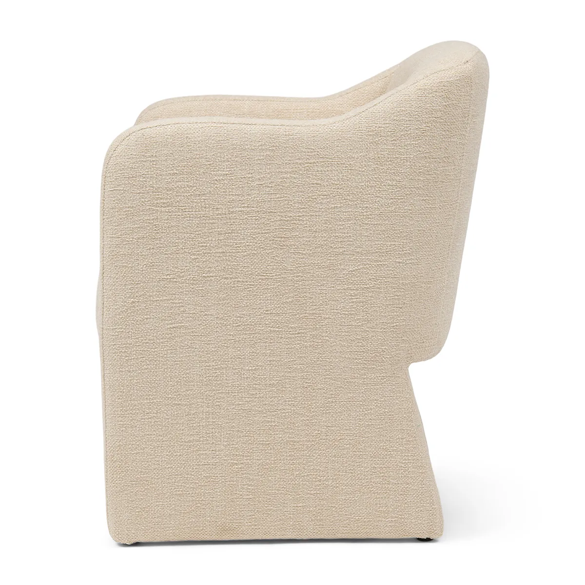 Spisebordsstol Napoli Beige med armlæn