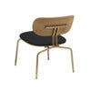 Curious Lounge Chair Eg/Messing Shadow