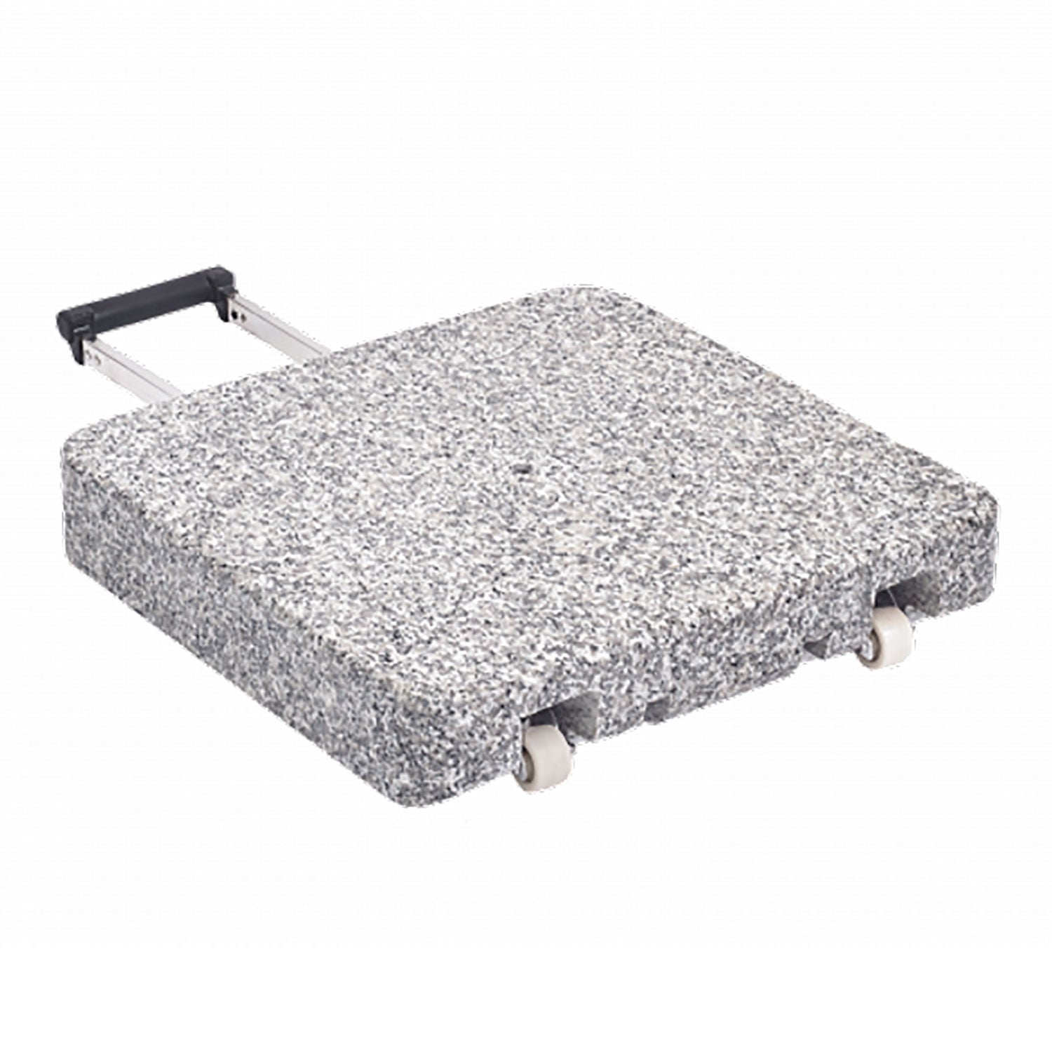 Parasolfod Granit 40 kg Med Hjul/Håndtag Ekskl. Rør 45x45x8 cm Glatz 