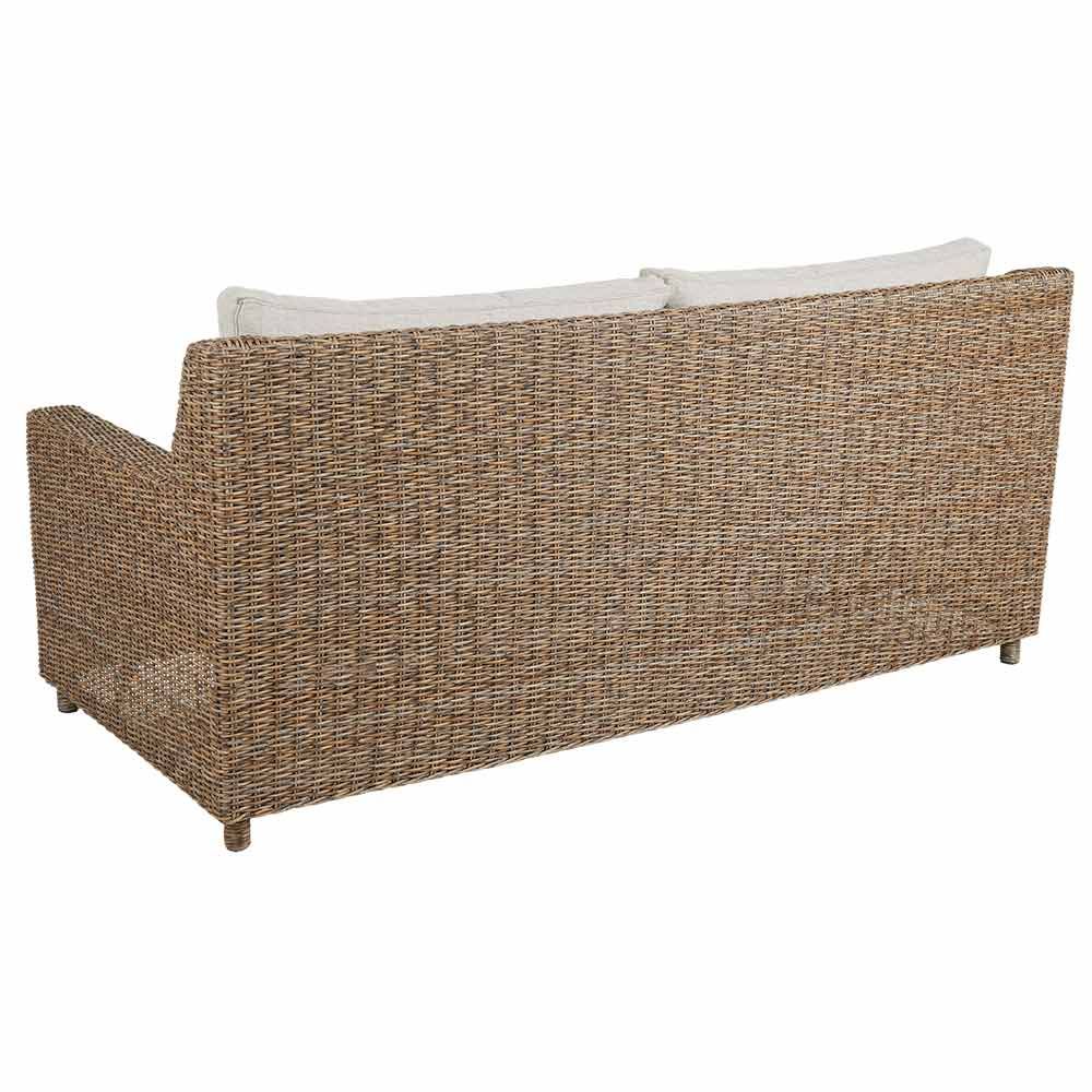 Sandkorn Sofa Natur Polyrattan Brafab