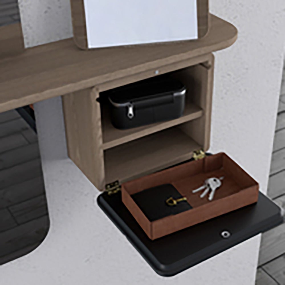 One More Look Spejl eg/Anthracite Grey