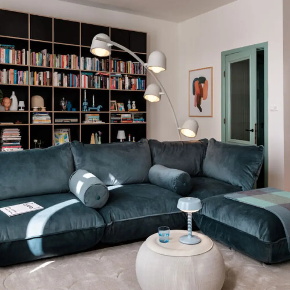 sumo fodskammel velvet recycled petrol