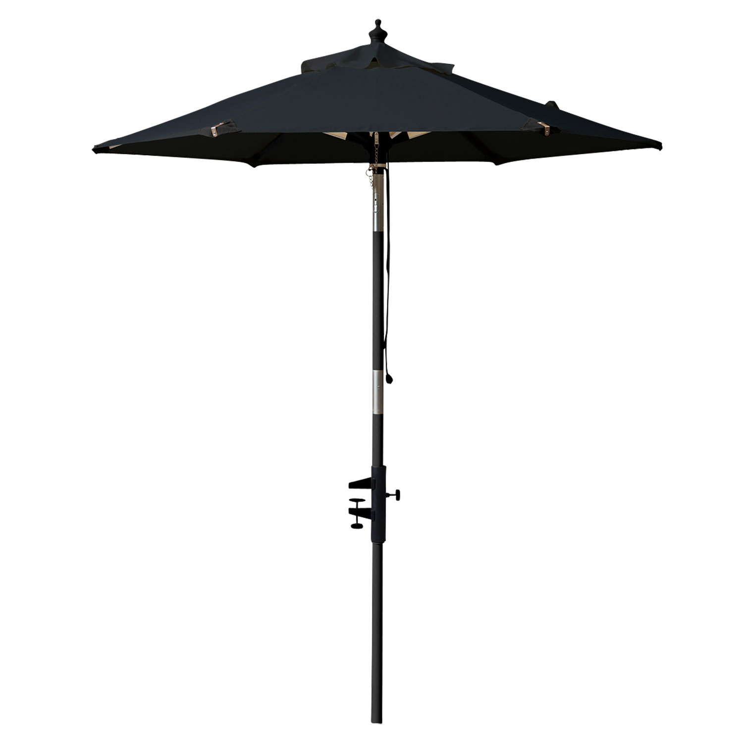 Cinas 180 cm Balkon parasol sort