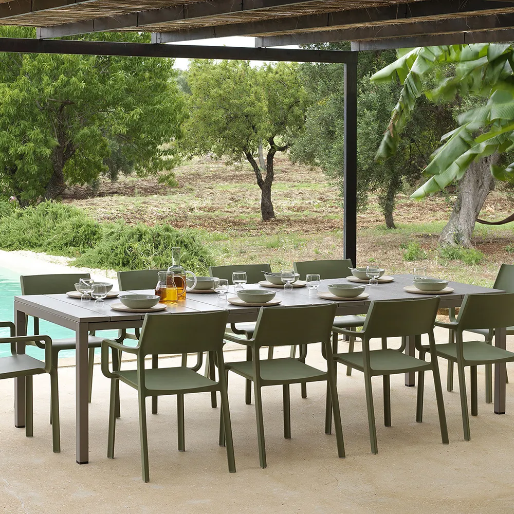 Rio Spisebord 210/280x100cm Tortora