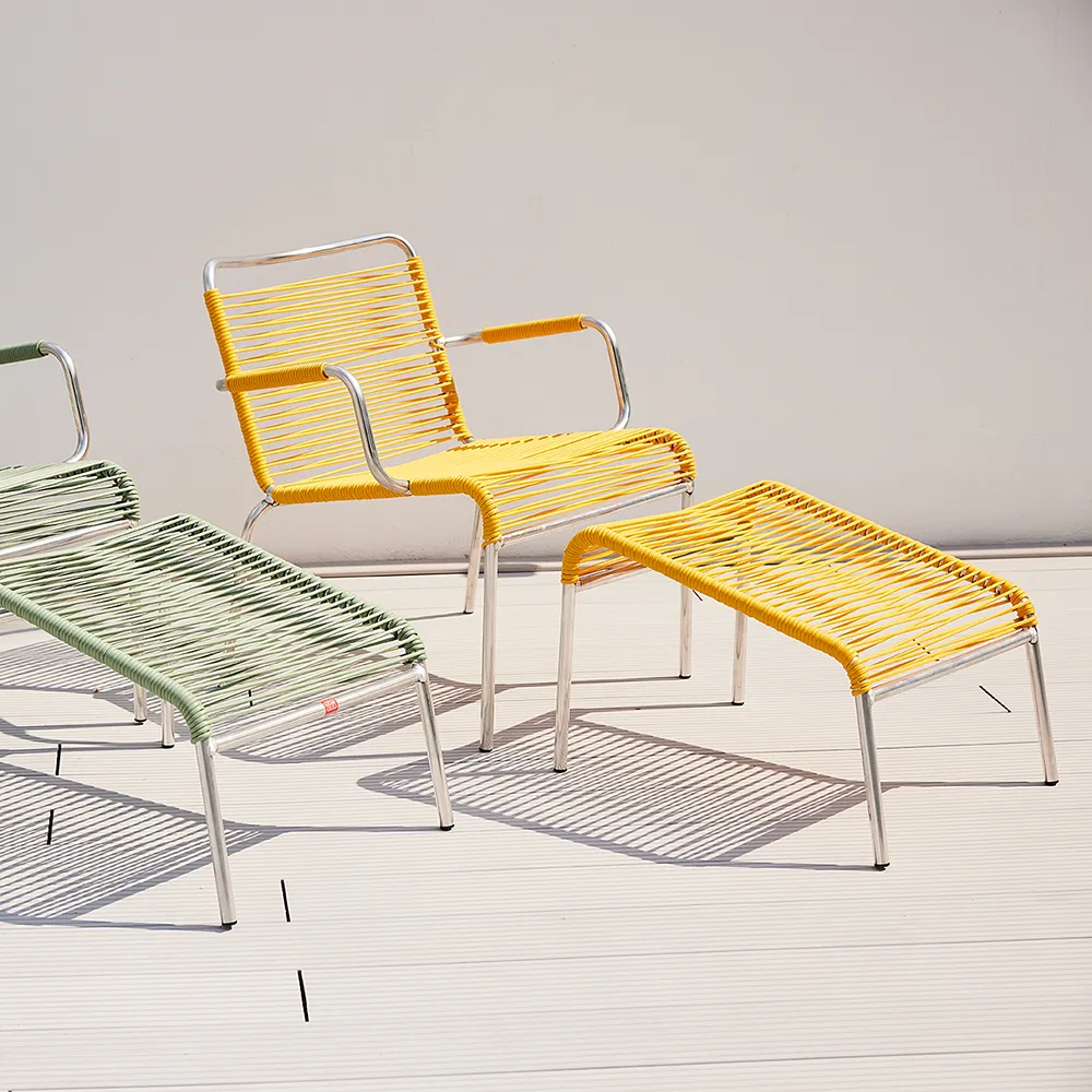 Mya Lounge stol yellow 