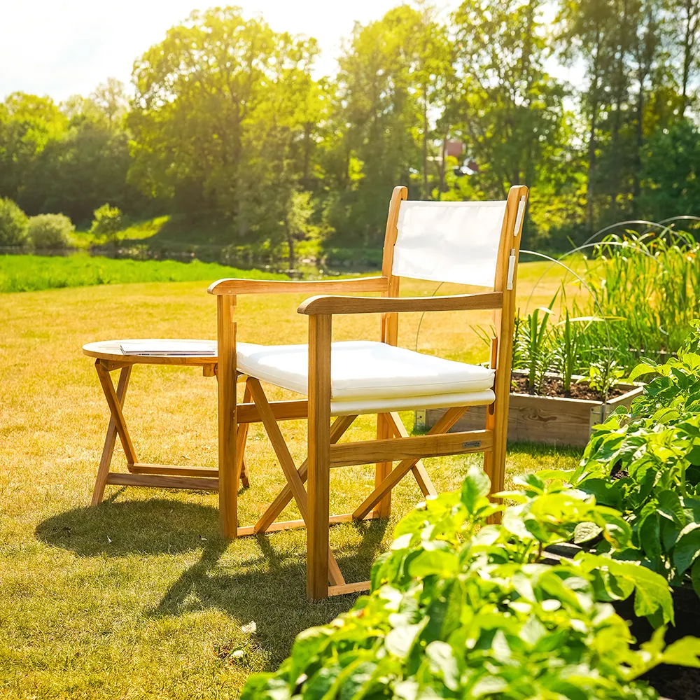Haväng instruktørstol hvid