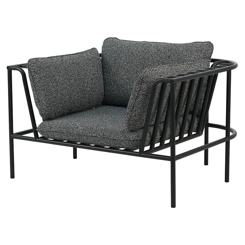 Brafab, Collier lænestol Sort / Teddy black