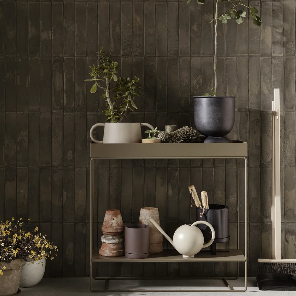 Hourglass Urtepotteskjuler Extra Small Black