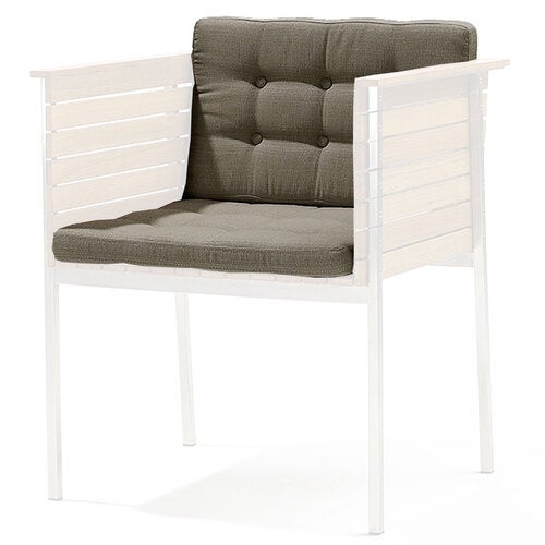 Häringe Chair Cushion Nature Grey