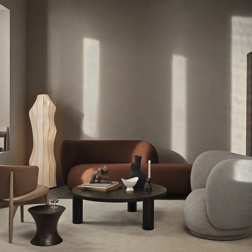 Post Sofabord Ø100 cm - Star