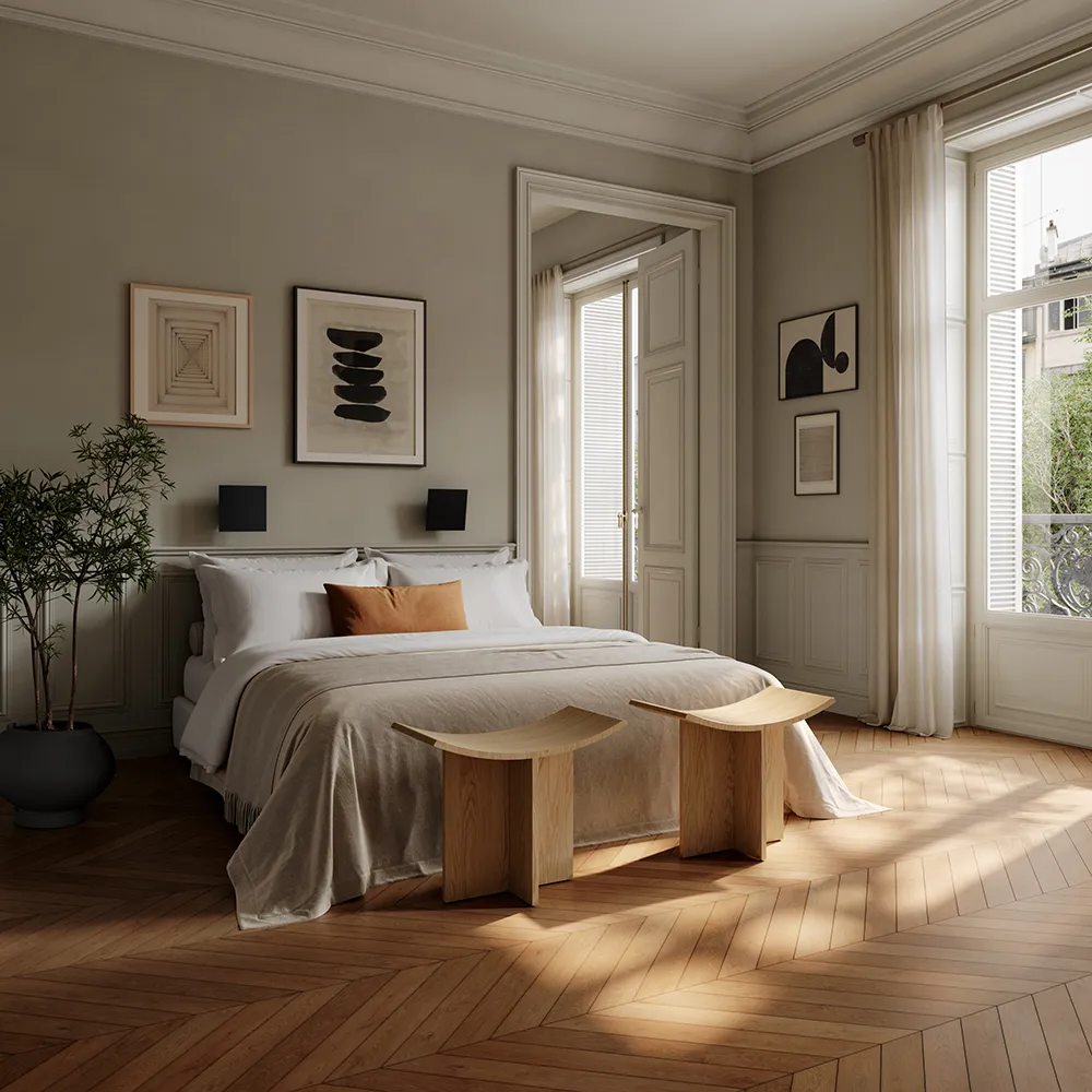  Brutus skammel - Naturlig eg