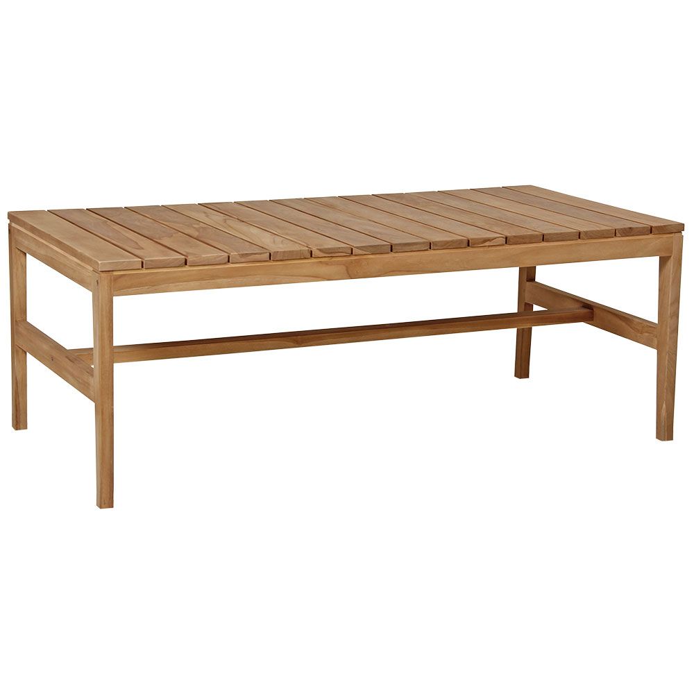 Populär Sofabord 70x140 cm Teak Brafab