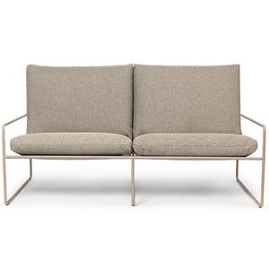 Desert 2-personers sofa Cashmere/Dark Sand