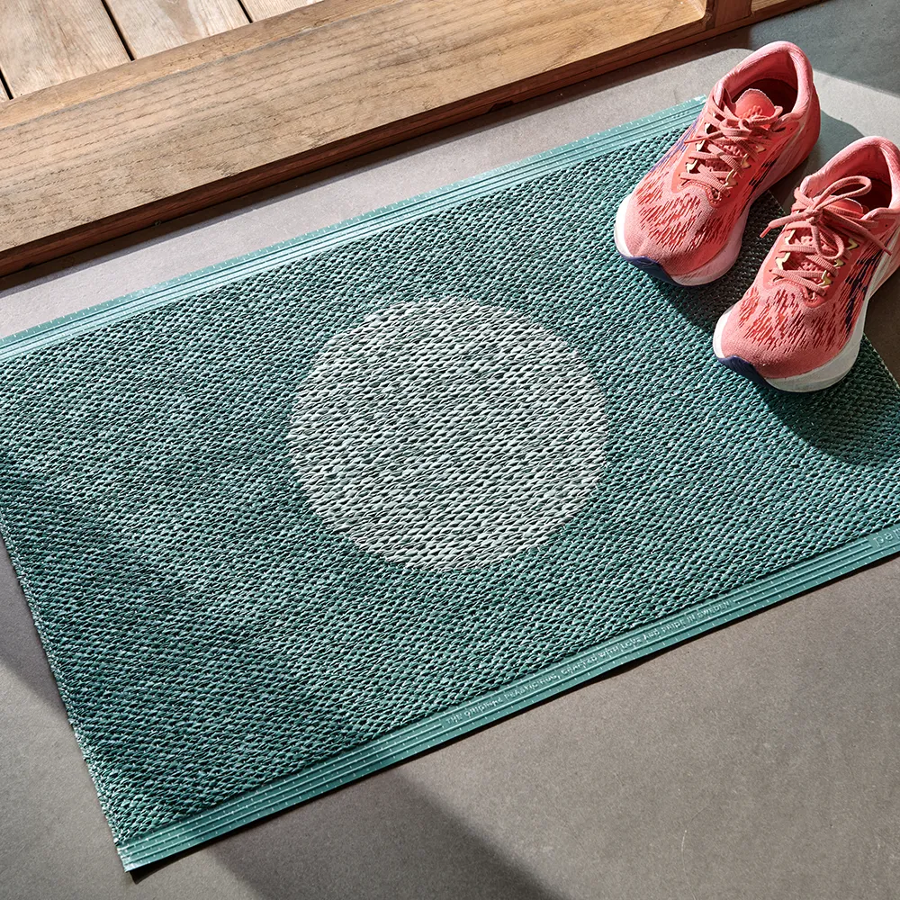 Vera Pop tæppe Jade/Pale Turquoise 70 x 50cm