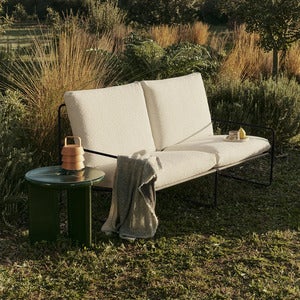 Desert 2-personers sofa Black/Off-white