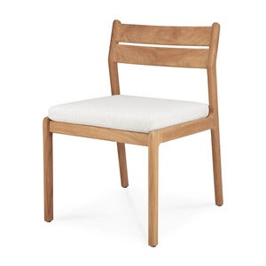 Jack Spisebordsstol Teak/Off White