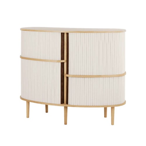 Audacious Highboard Skab Eg/White Sands