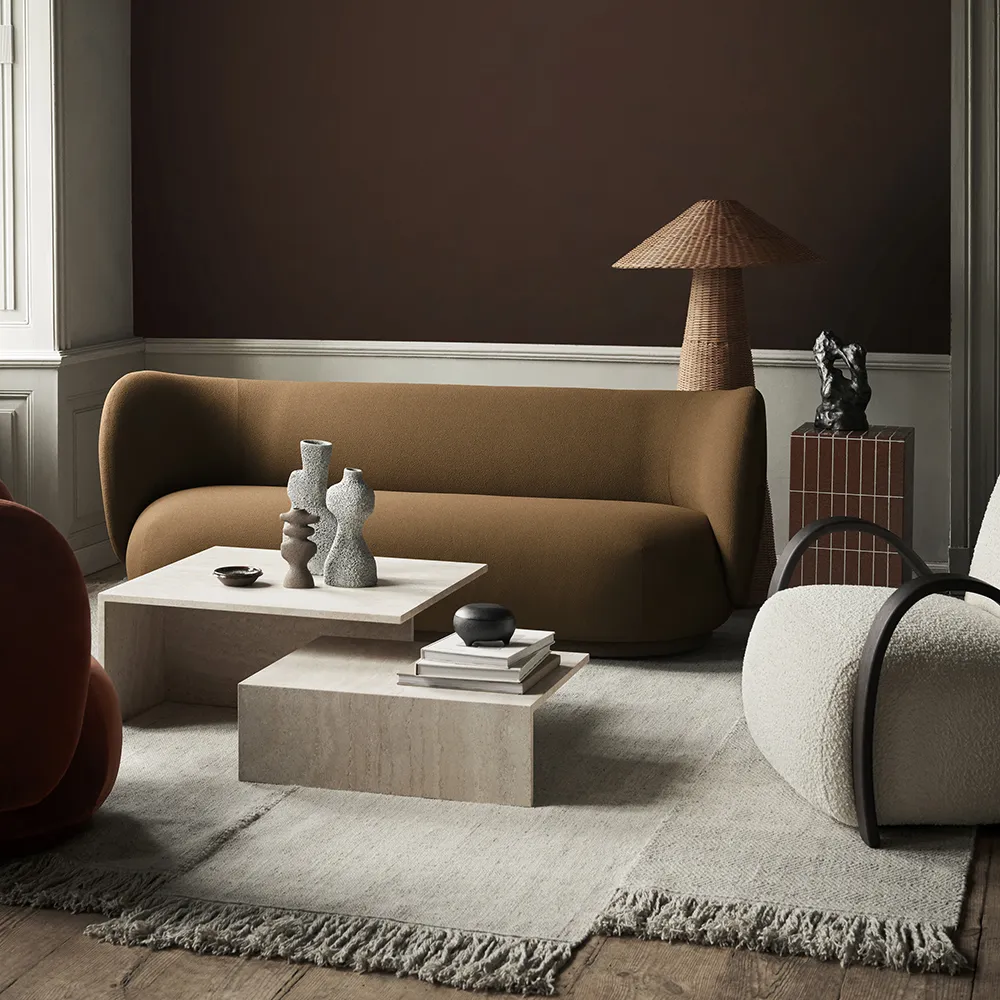 Distinct Grande Duo borde - Travertine