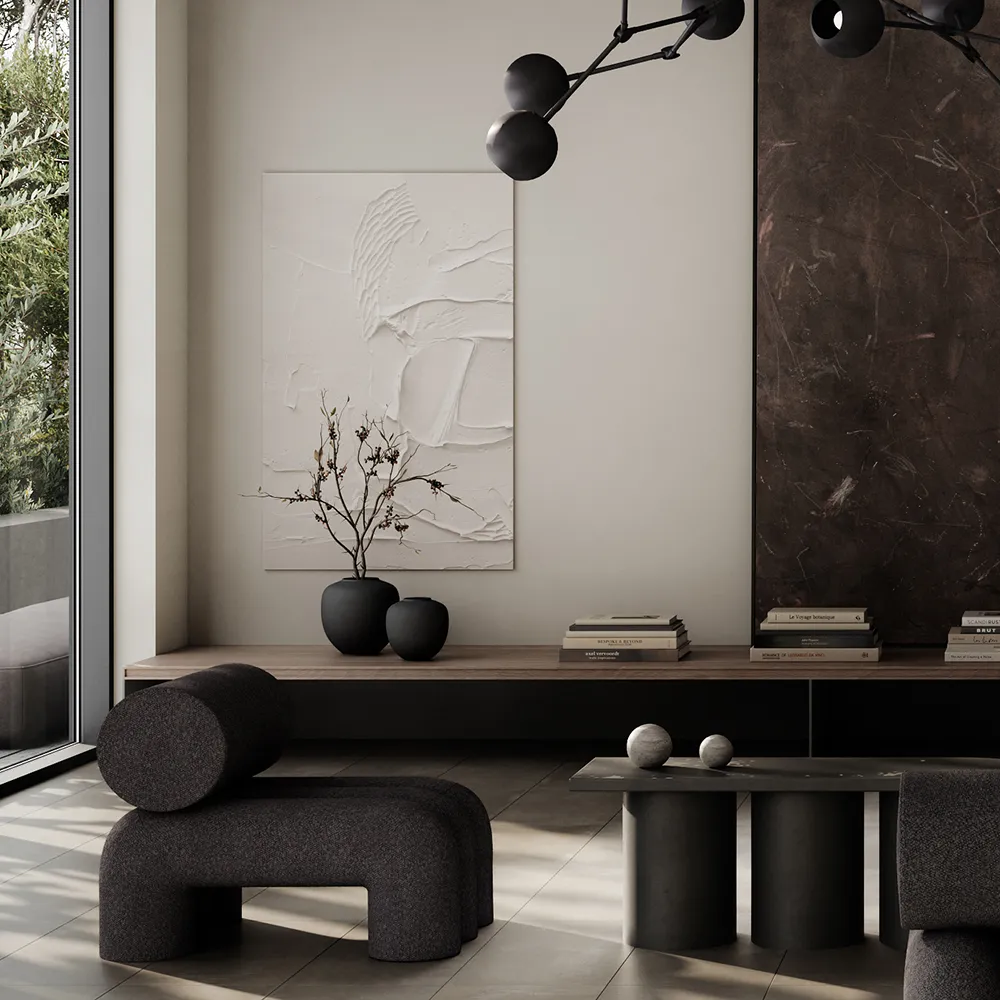 Sunao Vase Petit - Black