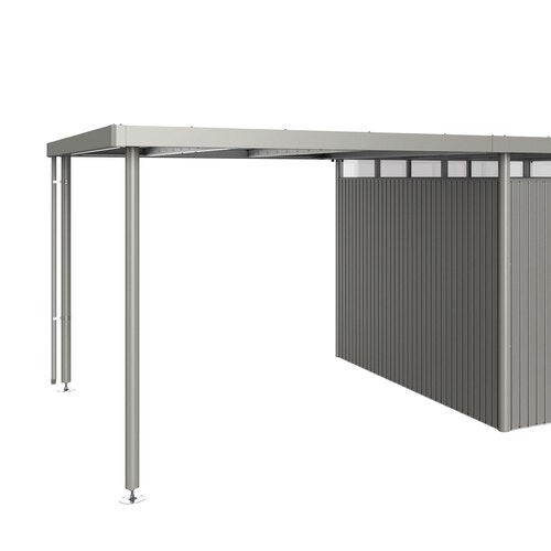 Sidotak haveskur highline størrelse h5 metallisk kvartsgrå