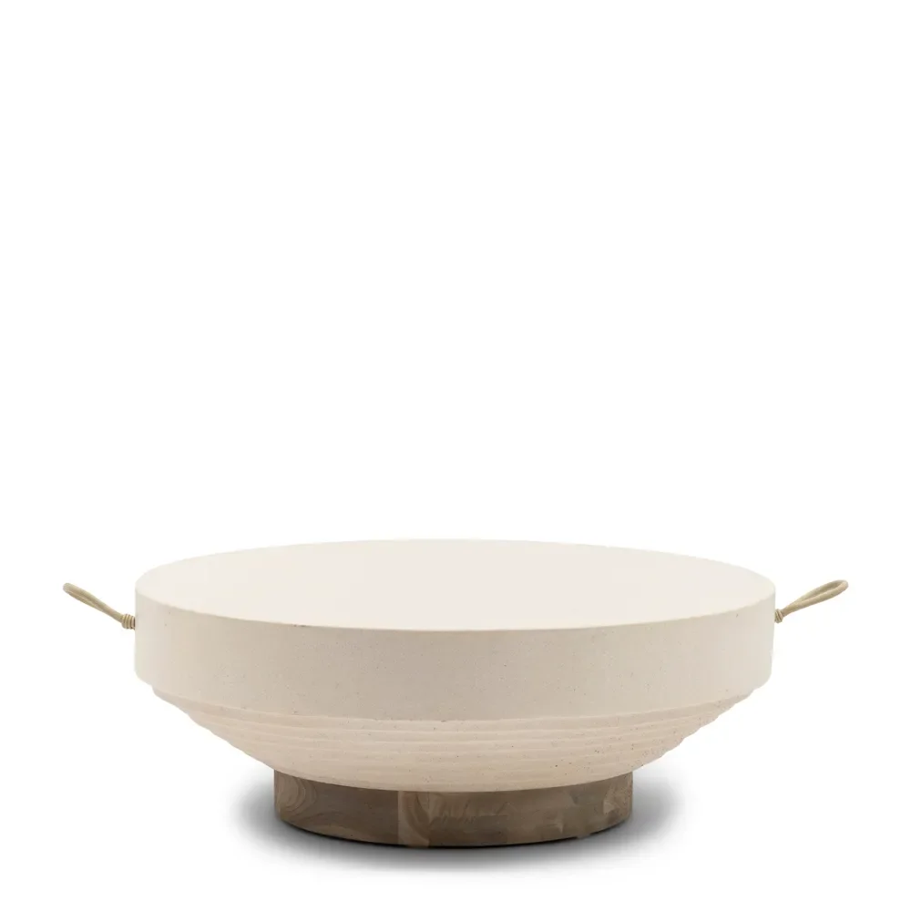 Riviera Maison, Jimbaran Sofabord Ø80 cm