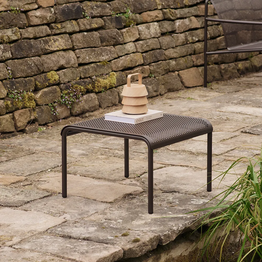 Dapple Sofabord 57x57 cm Dark Chocolate