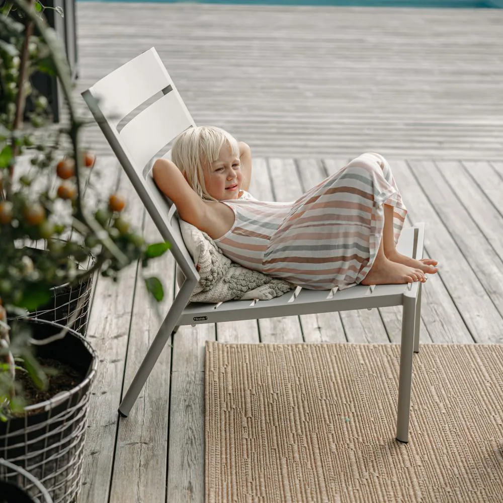 Delia relaxstol Light Grey