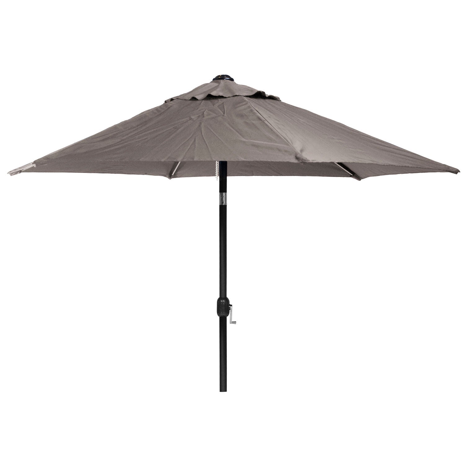 Parasol 300 cm brun aluminium 
