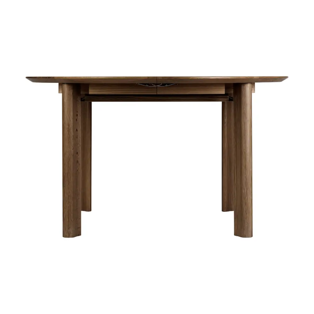 Comfort Circle Spisebord med udtræk Dark Oak