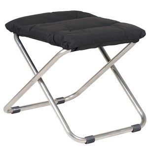 Chico soft fodskammel black aluminium 
