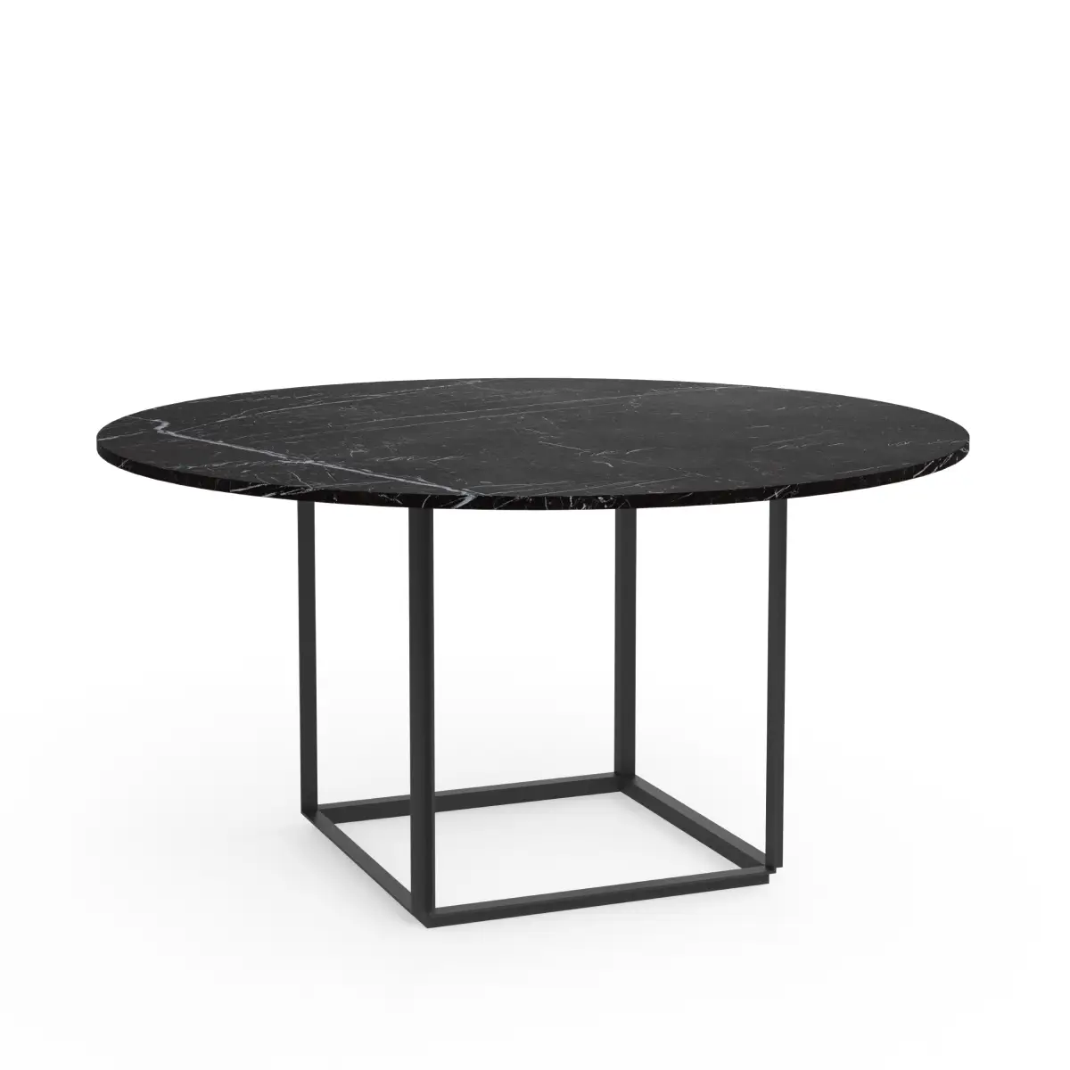 New Works, Florence Bordplade Ø145cm Sort Marquina Marmor