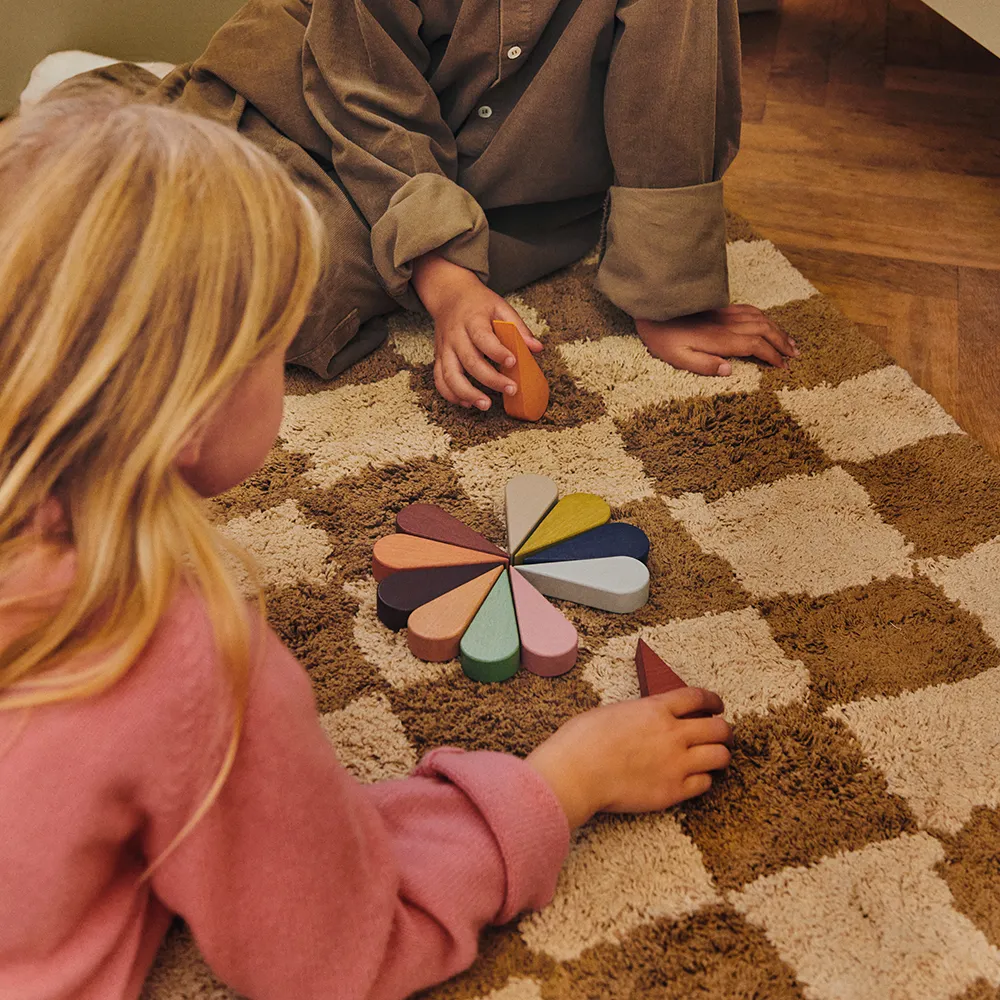 Vaskbar Tæppe Mara Tan