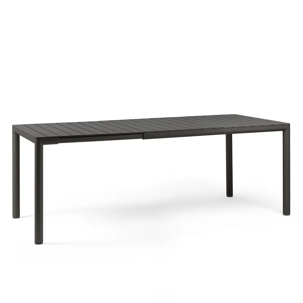 Table Tevere 147 Ext.Anthr Coated-Anthr