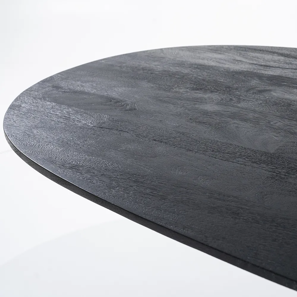 Aron Spisebord 200x110 - sort