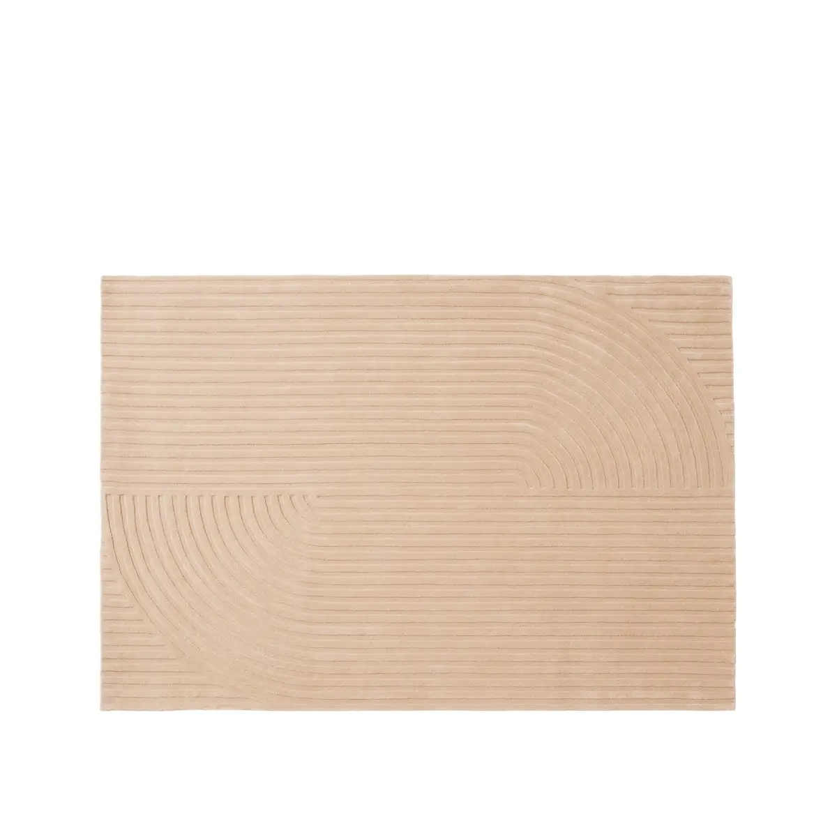  Relevo Tæppe Quattro - 170 x 240 cm - Lys Rose