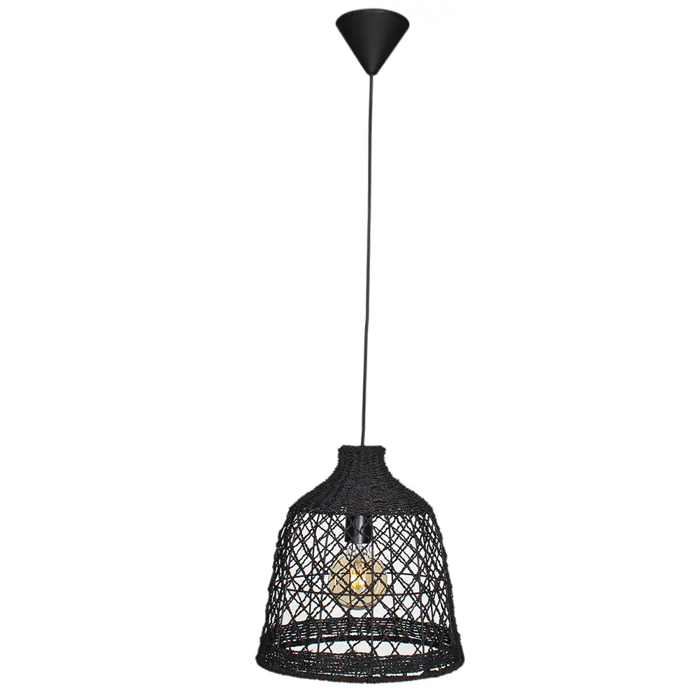 Lucena Loftslampe Ø34 cm Sort
