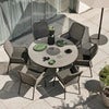 Flat Parasolbase rund 45kg
